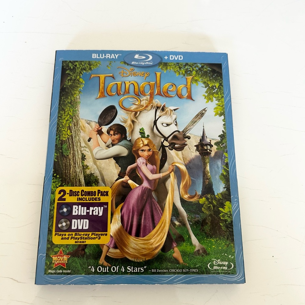 Disney Princess Rapunzel Tangled Blu-ray + DVD